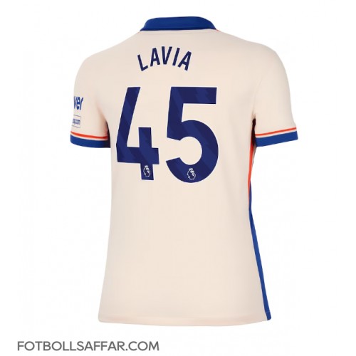 Chelsea Romeo Lavia #45 Bortatröja Dam 2024-25 Kortärmad